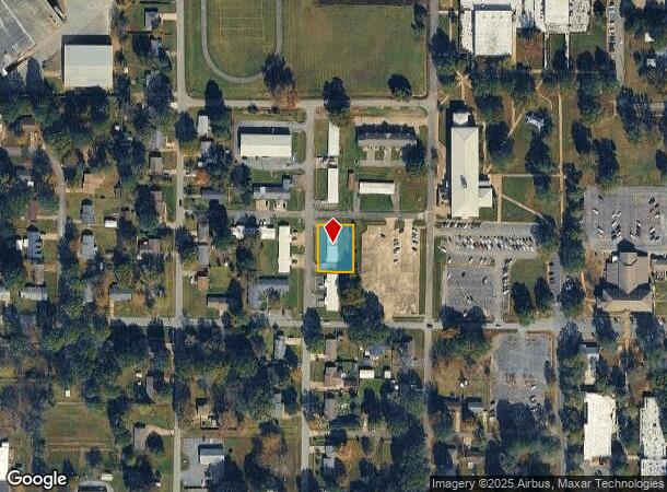 302 Pear St, Beebe, AR Parcel Map