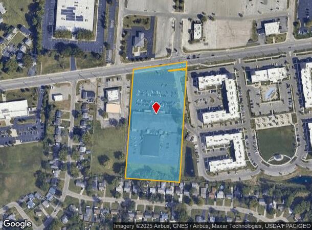 4589 E Broad St, Columbus, OH Parcel Map