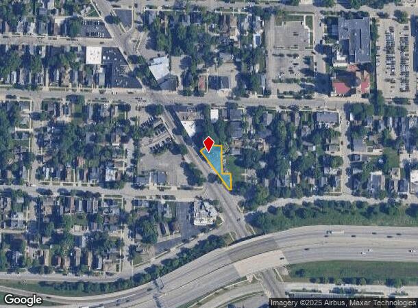  600 Stocking Ave Nw, Grand Rapids, MI Parcel Map