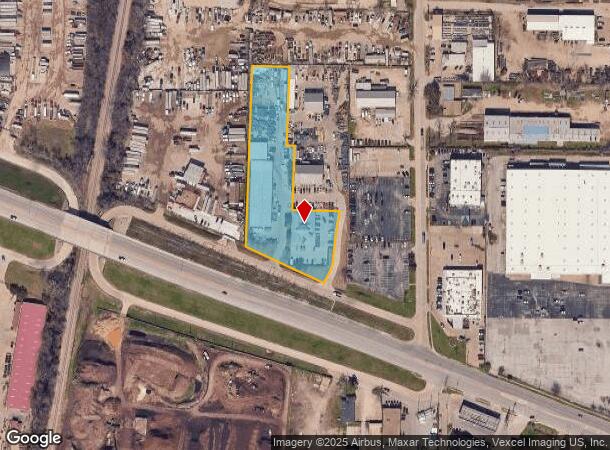  1841 W Northwest Hwy, Dallas, TX Parcel Map