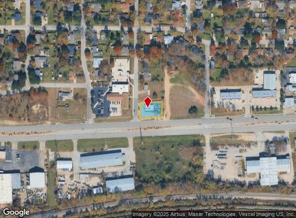  1240 W Hurst Blvd, Hurst, TX Parcel Map