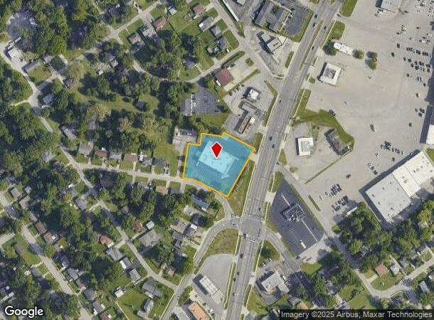  1665 E 10Th St, Jeffersonville, IN Parcel Map