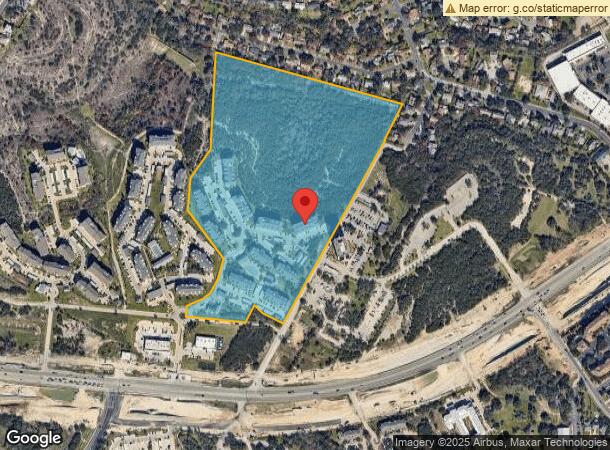  7870 W Highway 290 W, Austin, TX Parcel Map