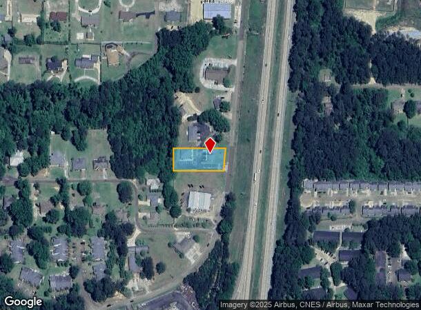309 Apache Dr, Mccomb, MS Parcel Map