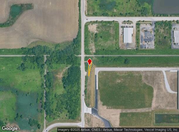  21701 Central Ave, Matteson, IL Parcel Map