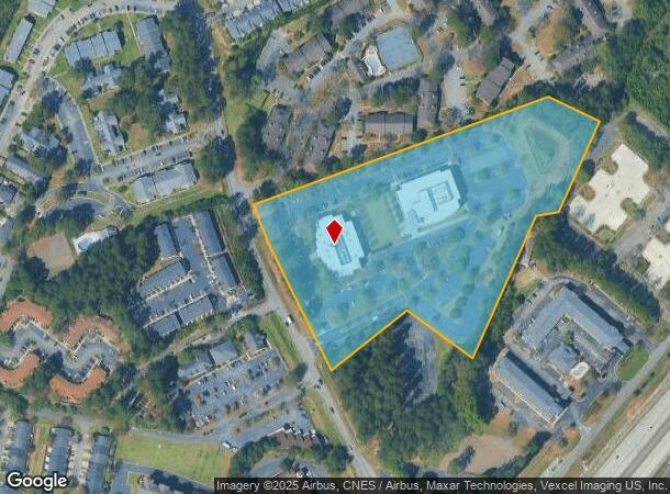 1030 Stevens Creek Rd, Augusta, GA Parcel Map