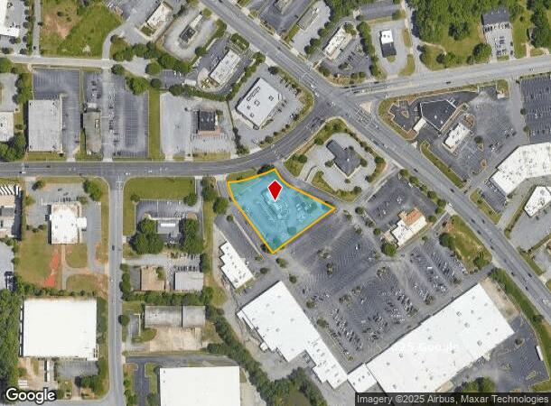  2822 S Main St, High Point, NC Parcel Map