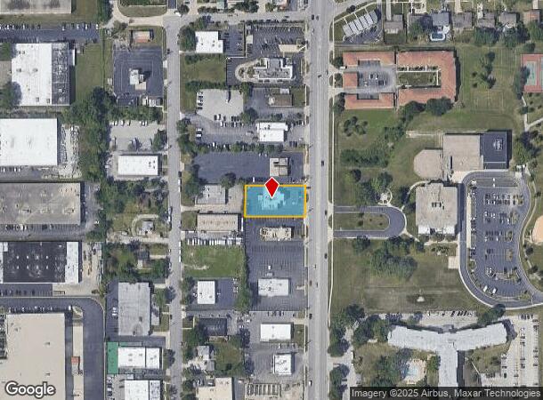 880 N York St, Elmhurst, IL Parcel Map