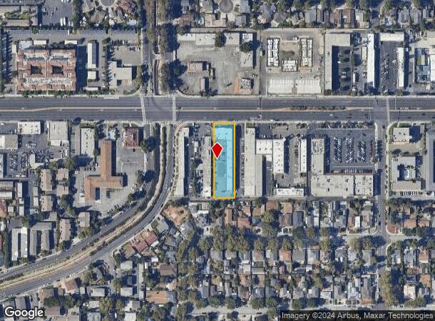  3148 El Camino Real, Santa Clara, CA Parcel Map