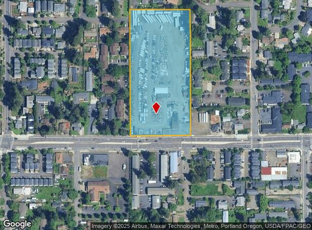  13231 Se Division St, Portland, OR Parcel Map