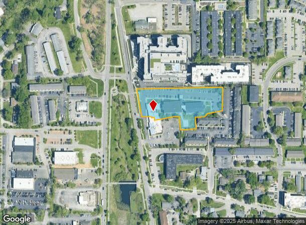  1722 N Walnut St, Bloomington, IN Parcel Map