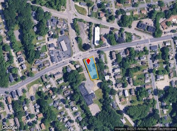  1405 Main St, Worcester, MA Parcel Map
