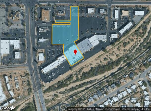 3749 W Ina Rd, Tucson, AZ Parcel Map