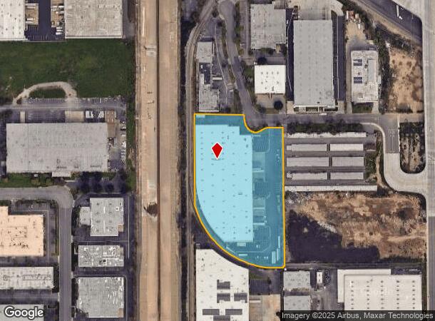 14104 Arbor Pl, Cerritos, CA Parcel Map