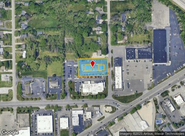  2486 Nerredia St, Flint, MI Parcel Map