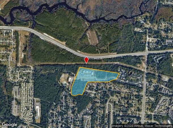 4100 Sunglow Dr, Wilmington, NC Parcel Map