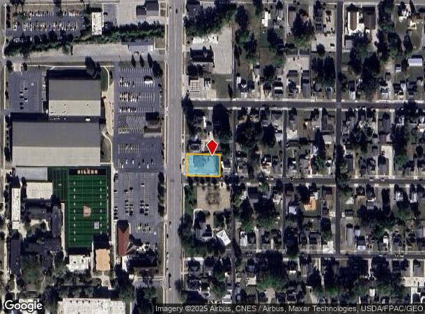  1201 N Main St, Findlay, OH Parcel Map
