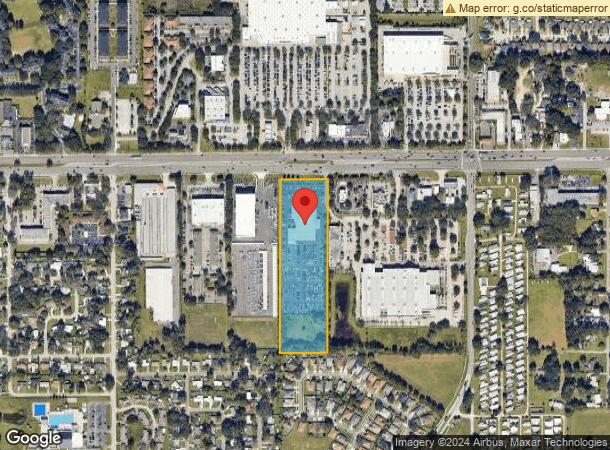  1207 E Brandon Blvd, Brandon, FL Parcel Map