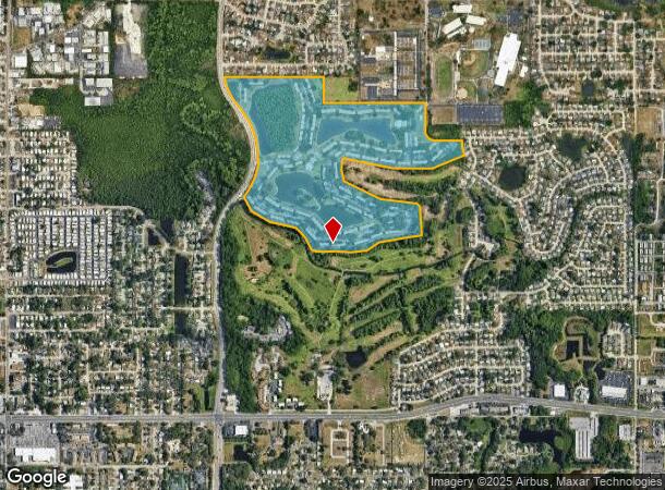  7032 Lake Magnolia Dr, New Port Richey, FL Parcel Map