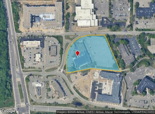  10801 Red Circle Dr, Hopkins, MN Parcel Map