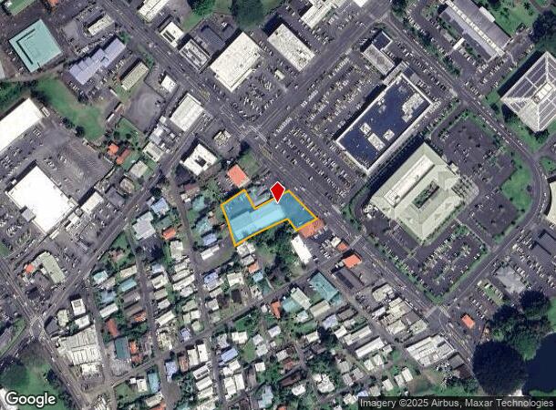 660 Kilauea Ave, Hilo, HI Parcel Map