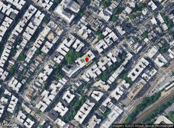 2705 Marion Ave, Bronx, NY Parcel Map