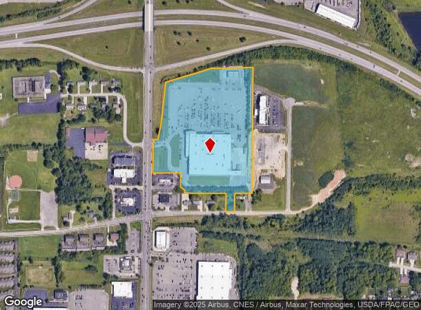 1070 N Lexington Springmill Rd, Ontario, OH Parcel Map