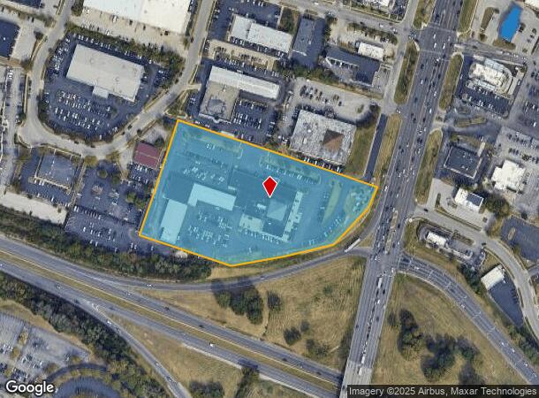  2689 Nicholasville Rd, Lexington, KY Parcel Map