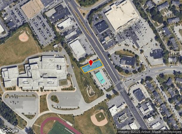  1000 York Rd, Towson, MD Parcel Map