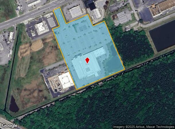  1457 Armory Dr, Franklin, VA Parcel Map