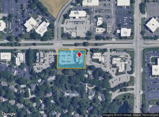  4801 College Blvd, Leawood, KS Parcel Map