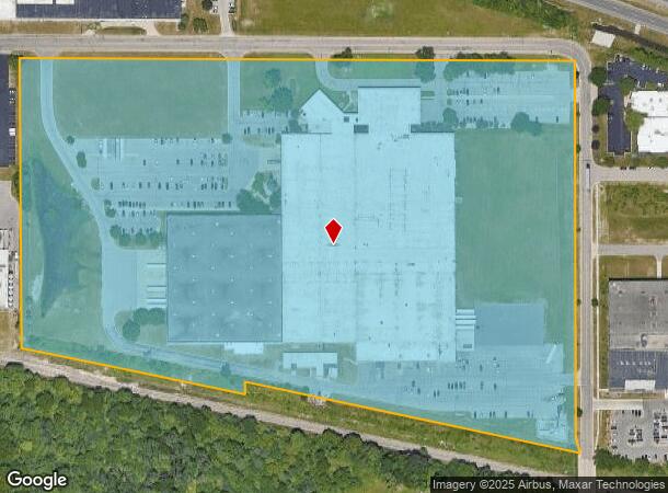  2700 Oak Industrial Dr Ne, Grand Rapids, MI Parcel Map