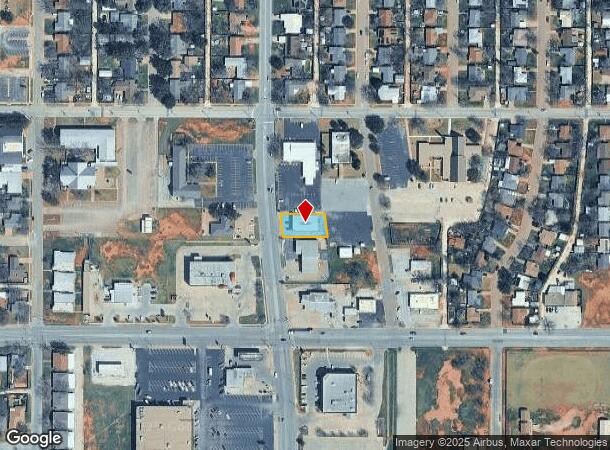  1033 N Willis St, Abilene, TX Parcel Map