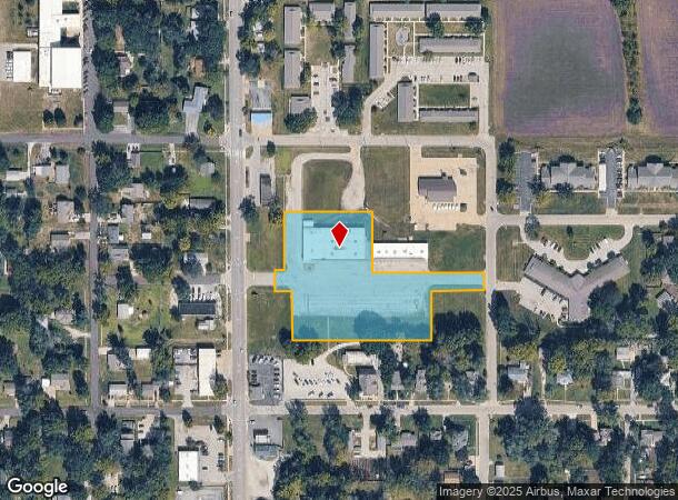 206 N Webster St, Spring Hill, KS Parcel Map