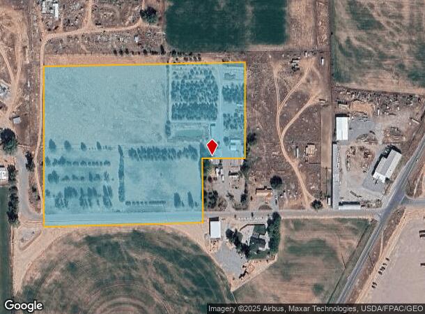 130 W 1520 N, Sigurd, UT Parcel Map