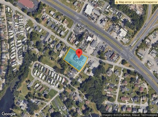  3807 N Point Rd, Dundalk, MD Parcel Map