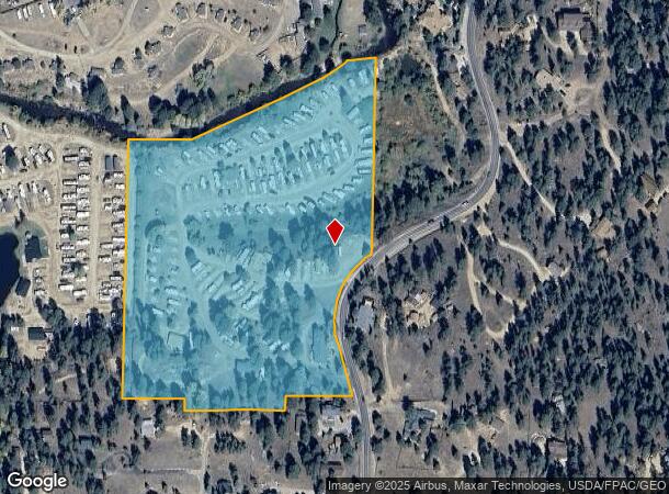  815 Riverside Dr, Estes Park, CO Parcel Map