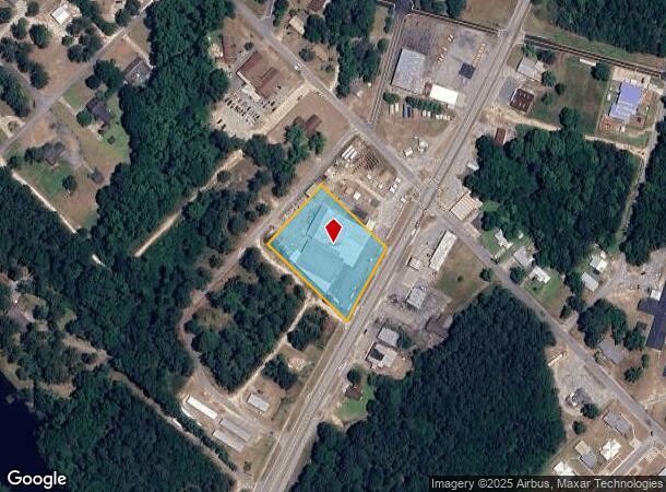  208 S Third Ave, Mc Rae Helena, GA Parcel Map