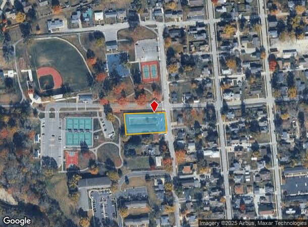 296 N Mill St, Plainfield, IN Parcel Map