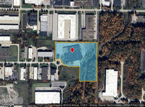  30500 Bruce Industrial Pky, Solon, OH Parcel Map