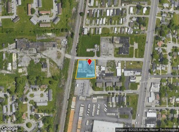  1724 Military Rd, Buffalo, NY Parcel Map