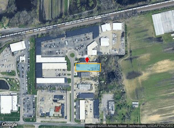  813 Warehouse Rd, Toledo, OH Parcel Map