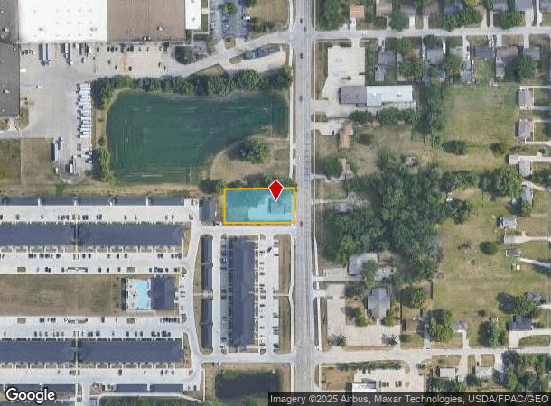  6510 Merle Hay Rd, Johnston, IA Parcel Map