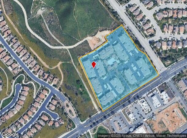  24015 Copper Hill Dr, Valencia, CA Parcel Map