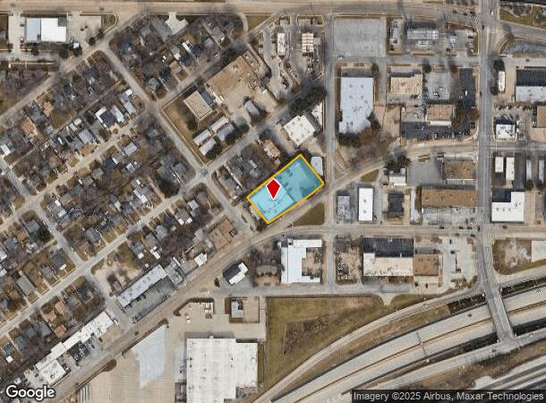  3800 W Vickery Blvd, Fort Worth, TX Parcel Map