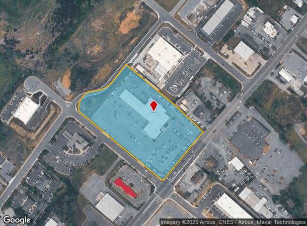 3155 S Main St, Harrisonburg, VA Parcel Map