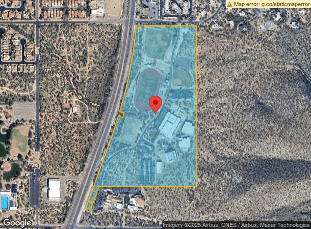  9500 N Oracle Rd, Tucson, AZ Parcel Map