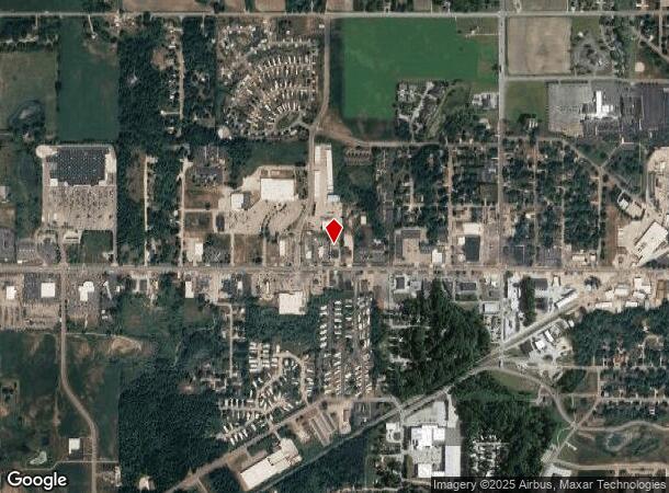 1231 W Main St, Fremont, MI Parcel Map