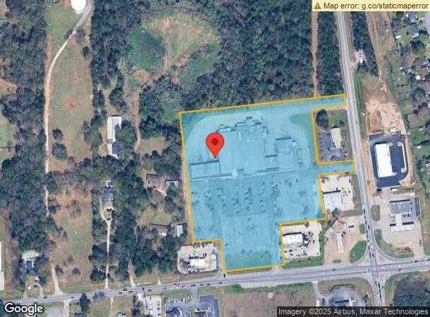  9948 Airport Blvd, Mobile, AL Parcel Map