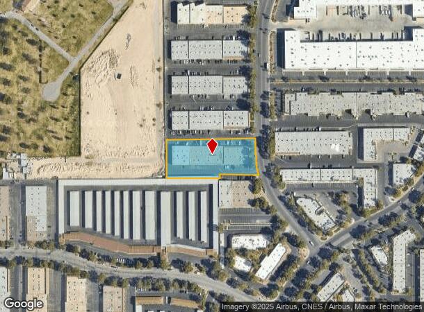  6295 Harrison Dr, Las Vegas, NV Parcel Map